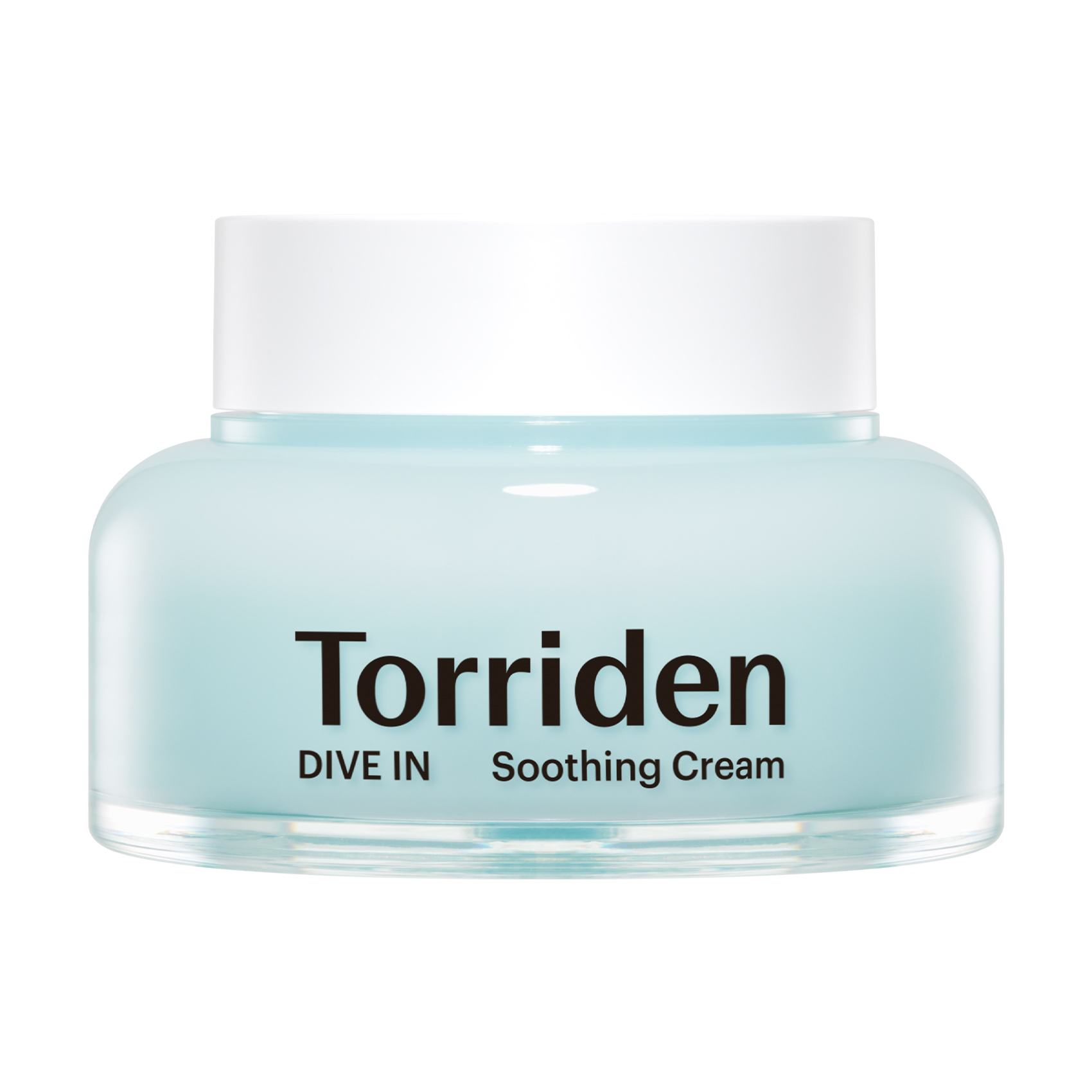 Заспокійливий крем для обличчя Torriden Dive-In Low Molecular Hyaluronic Acid Soothing Cream з гіалуроновою кислотою, 100 мл